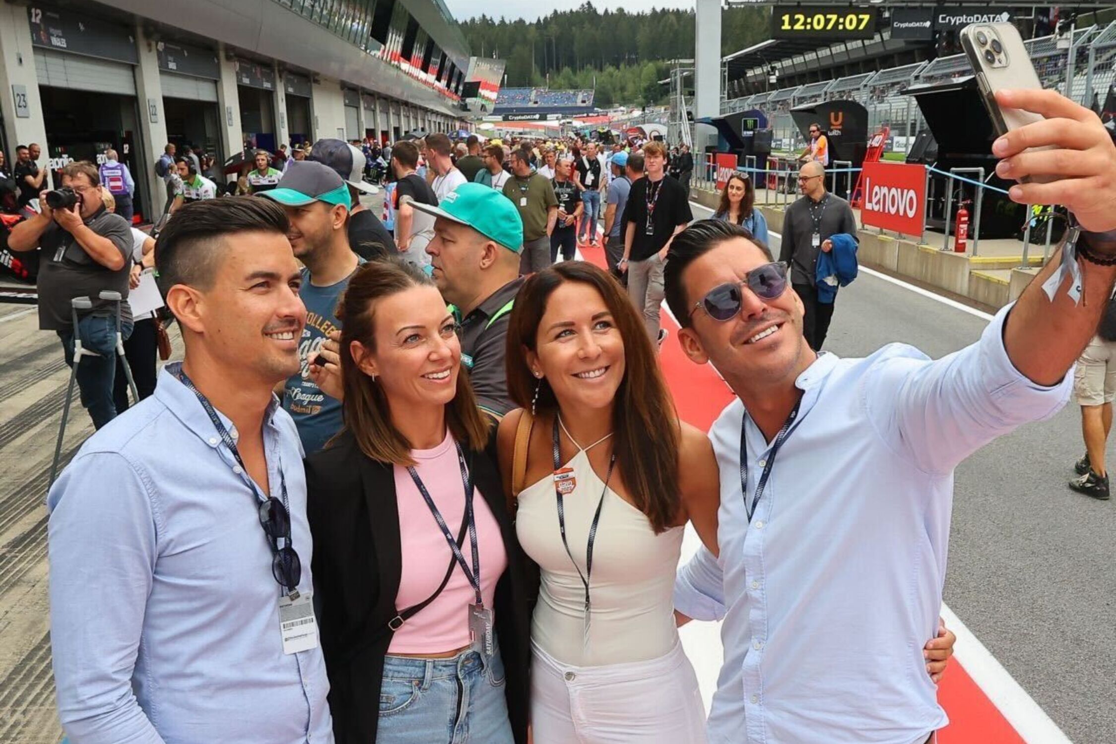 Italian MotoGP Pitlane